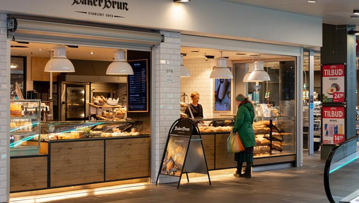 Baker Brun Thon Senter Bergen
