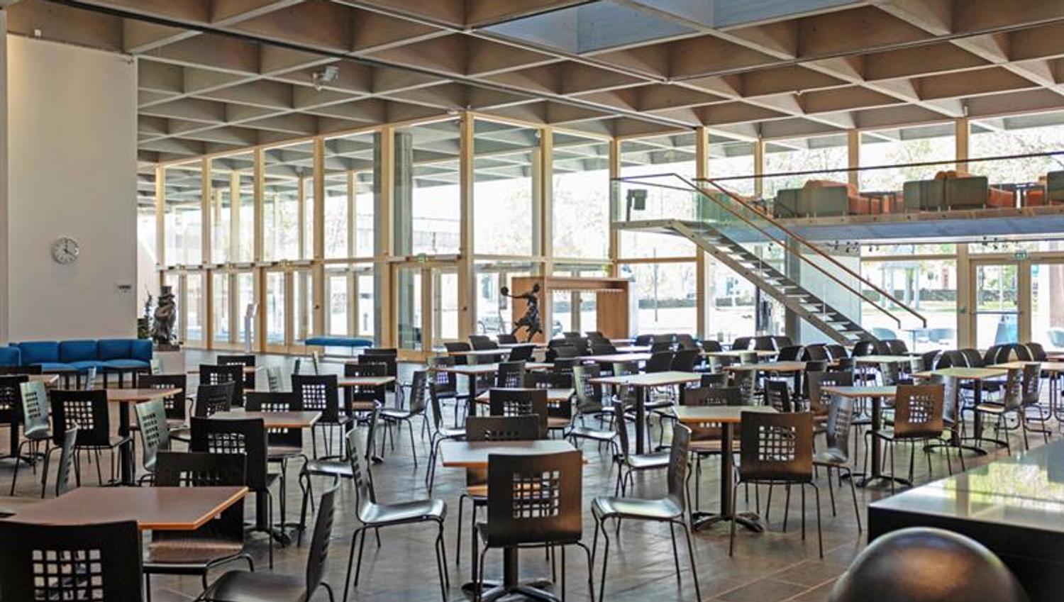 the foyer of the Ibsenhuset