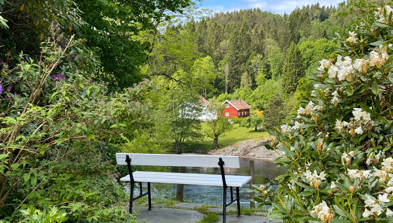 Fra parken
