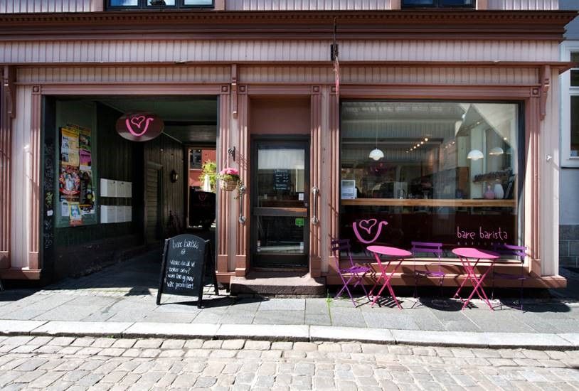 Outside Bare Barista Coffee Bar