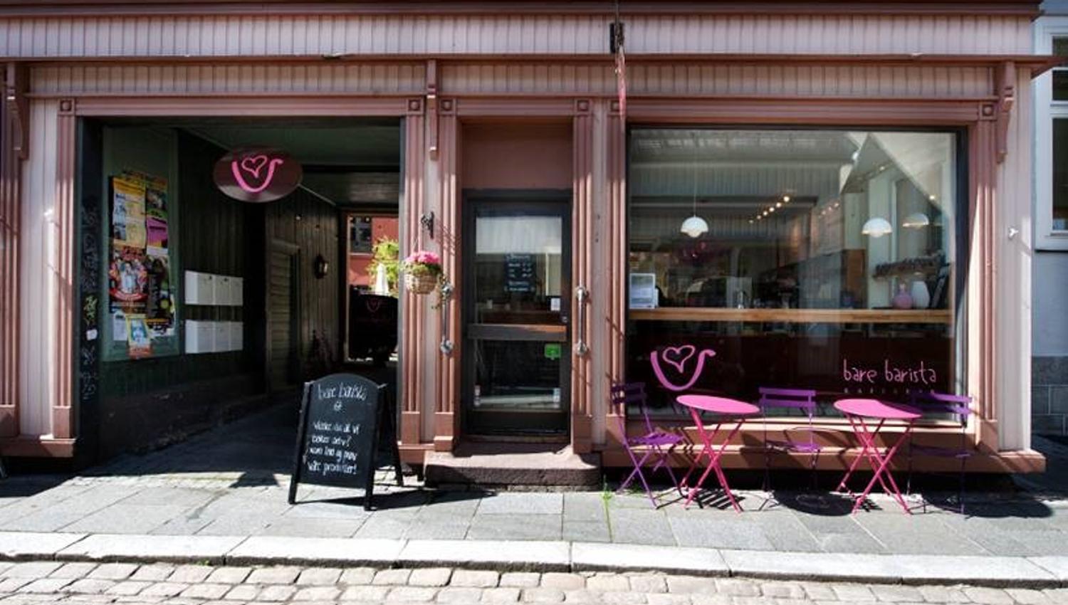Outside Bare Barista Coffee Bar