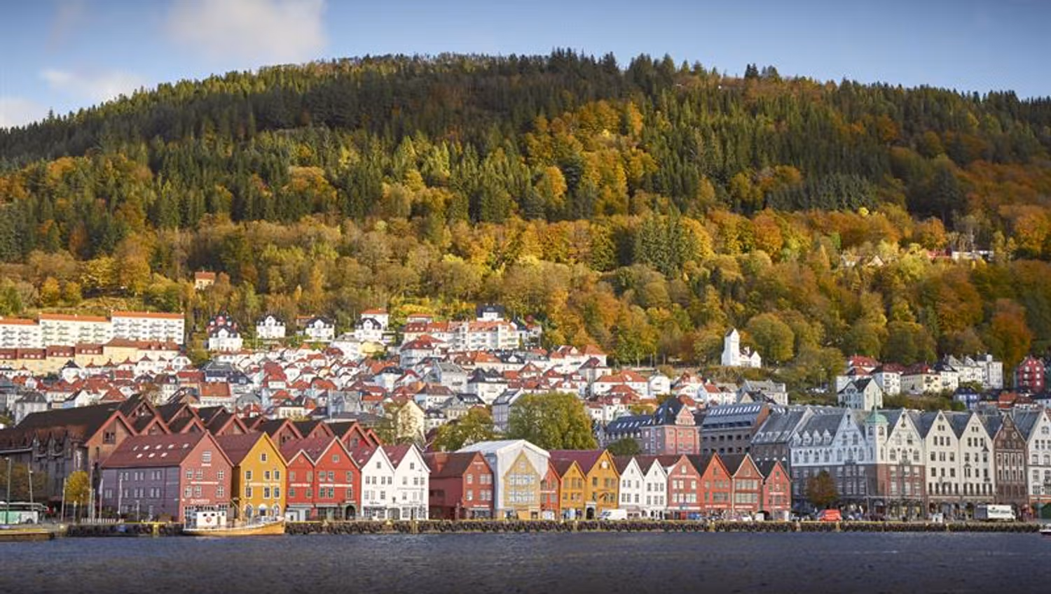 Unesco World Heritage Site Bryggen in Bergen