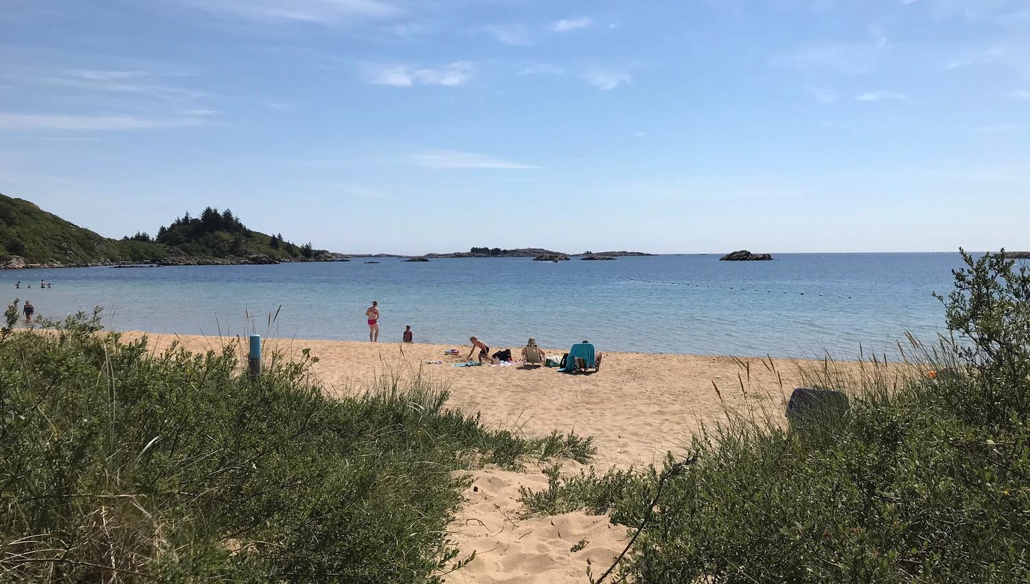 Lomsesanden-strand