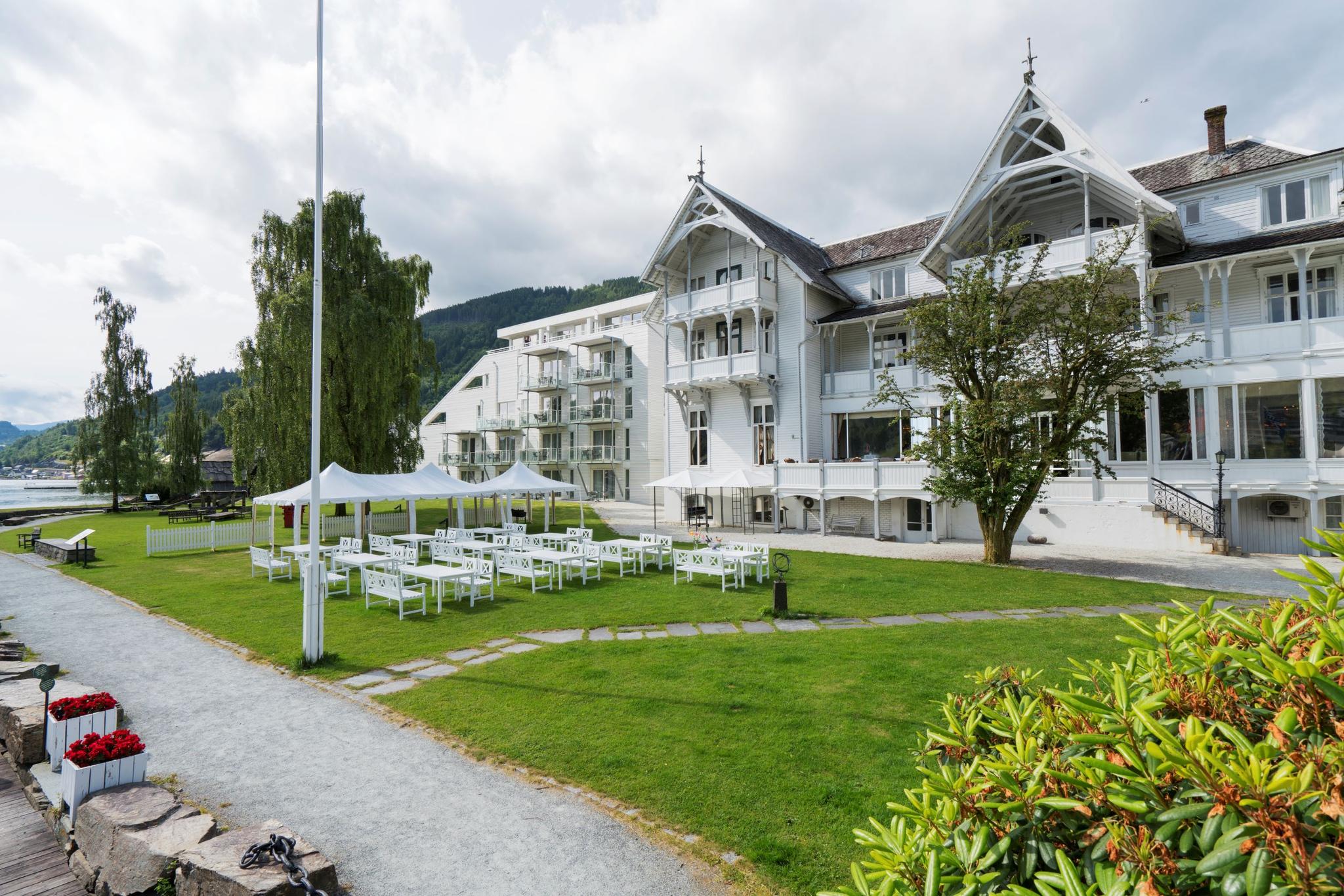 Hotel from the 1800s. 