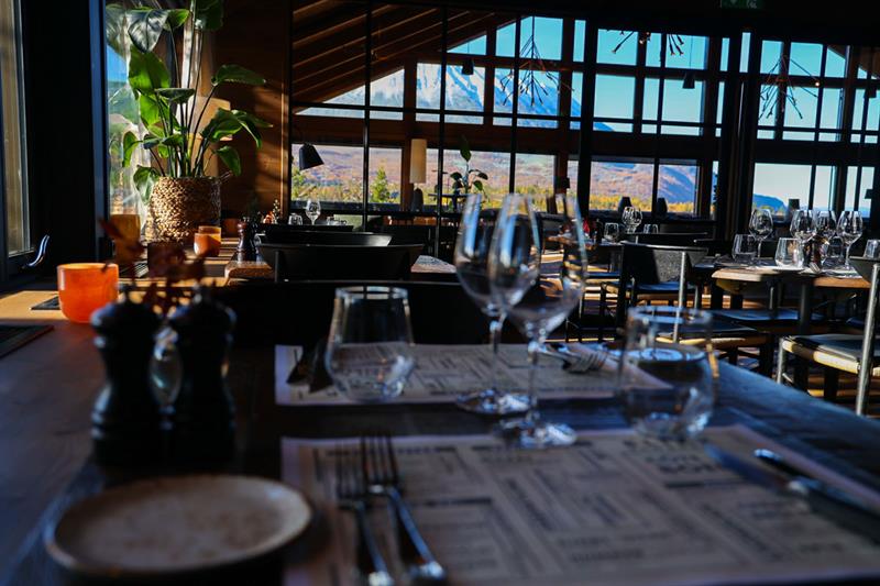 restaurant Blikk Fjellbrasserie på Gaustablikk Fjellresort