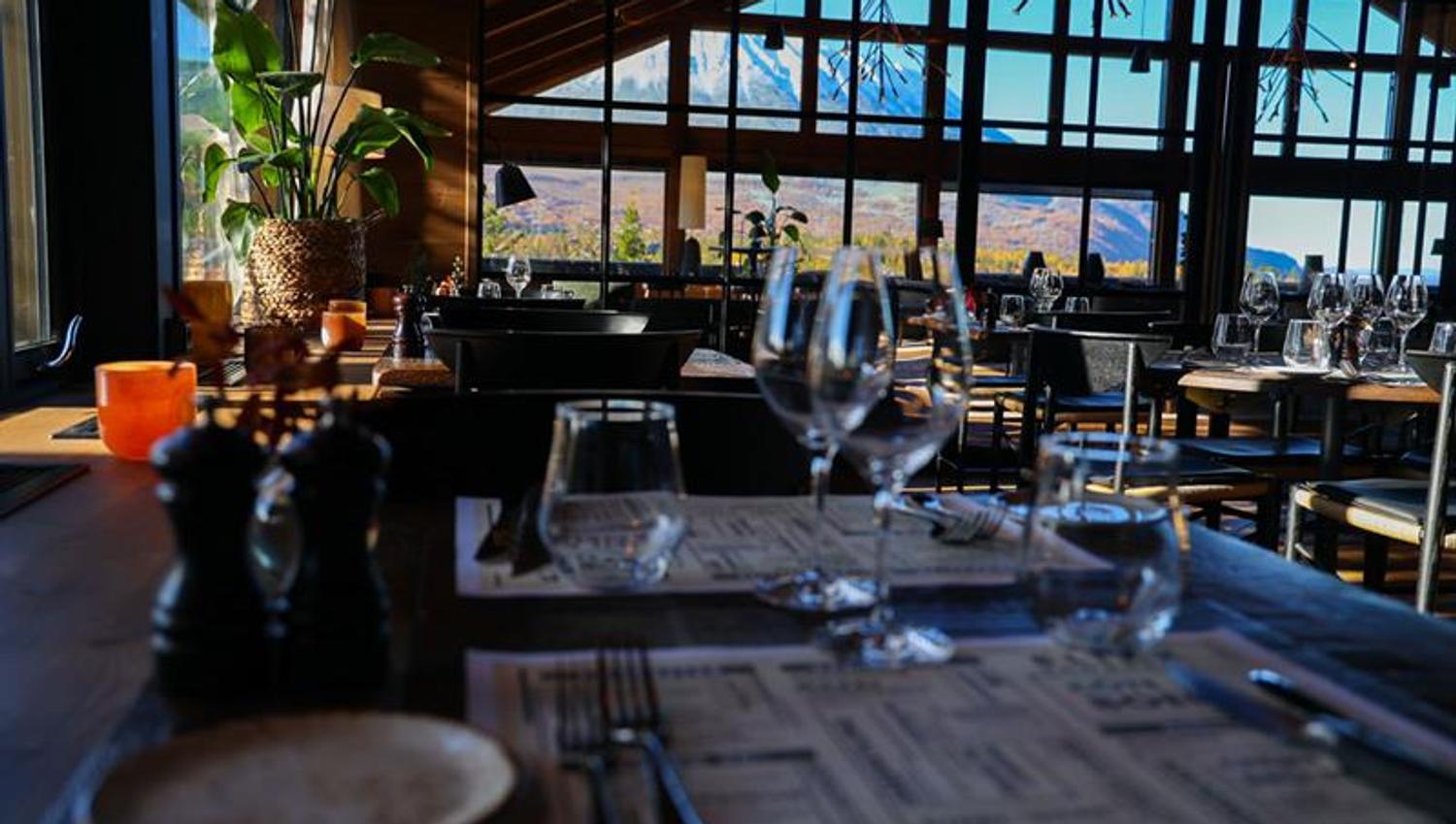 restaurant Blikk Fjellbrasserie på Gaustablikk Fjellresort