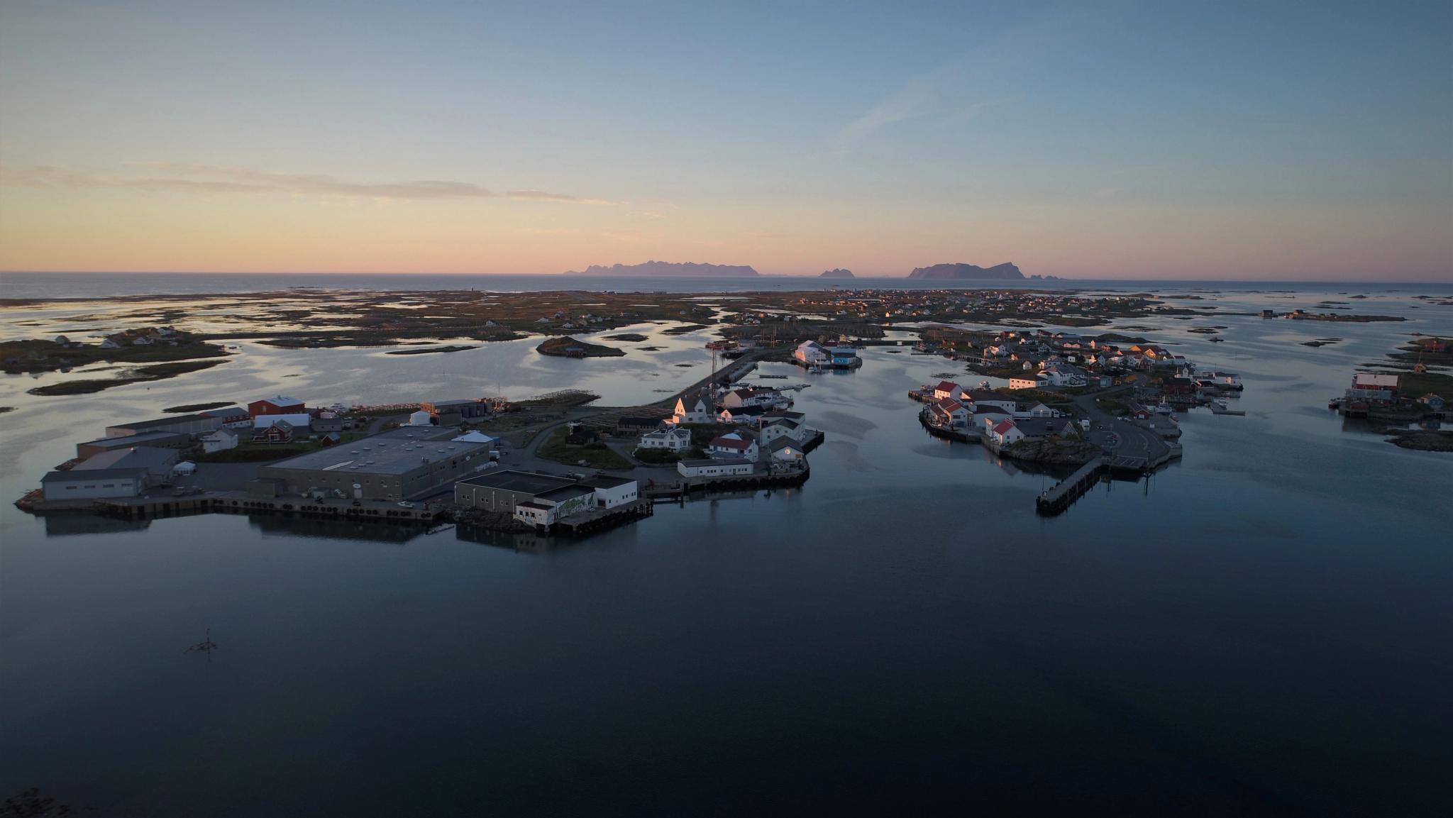 Overview of Røst.