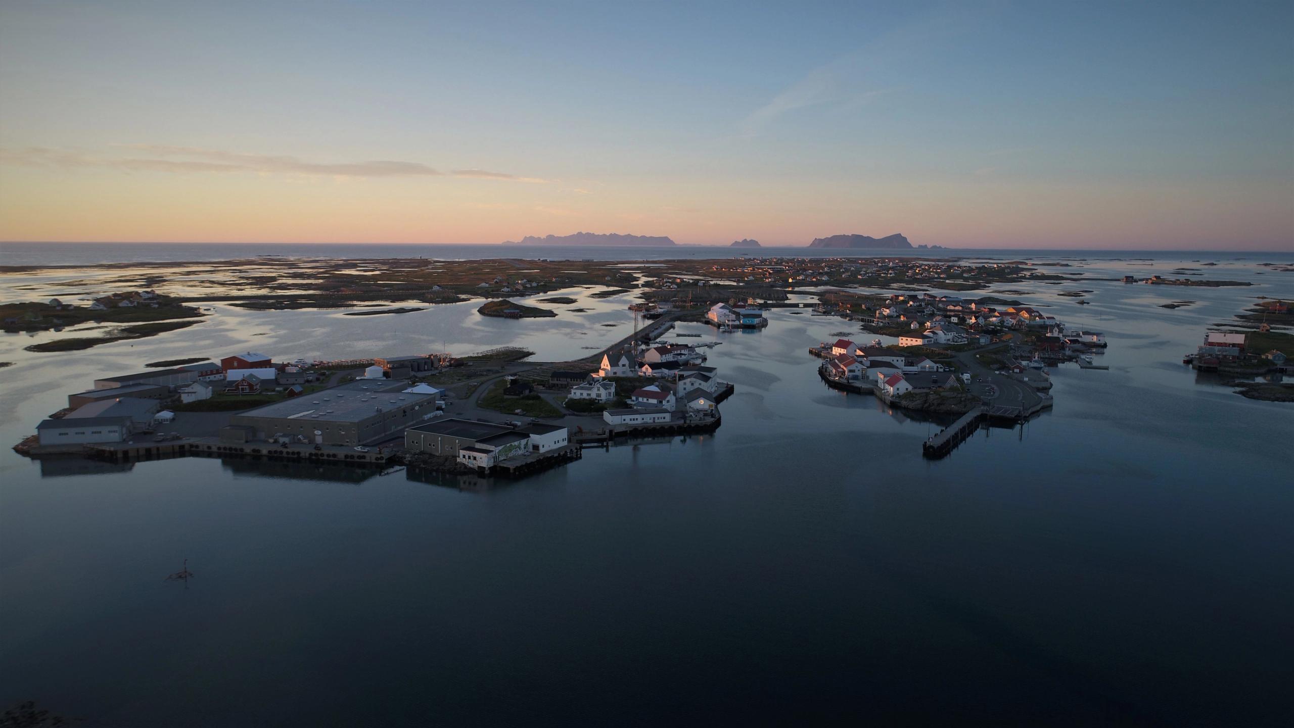 Overview of Røst.