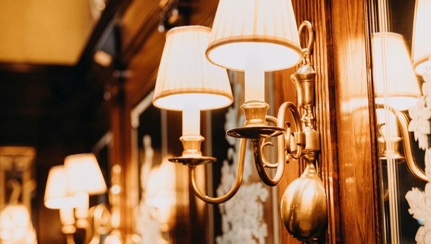 Lamps at Bristol Grill