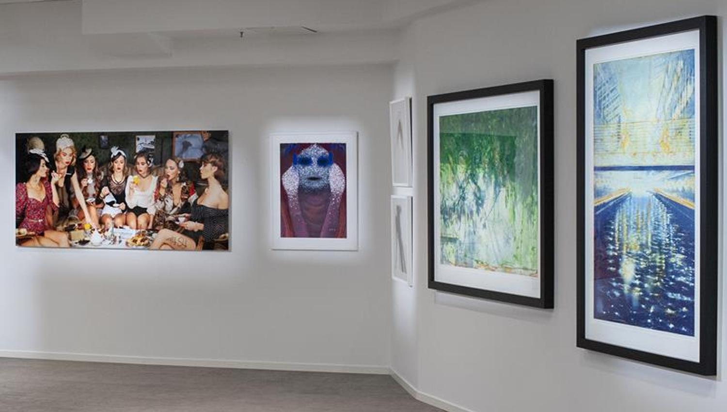 Exhibition of paintings at Fineart Oslo