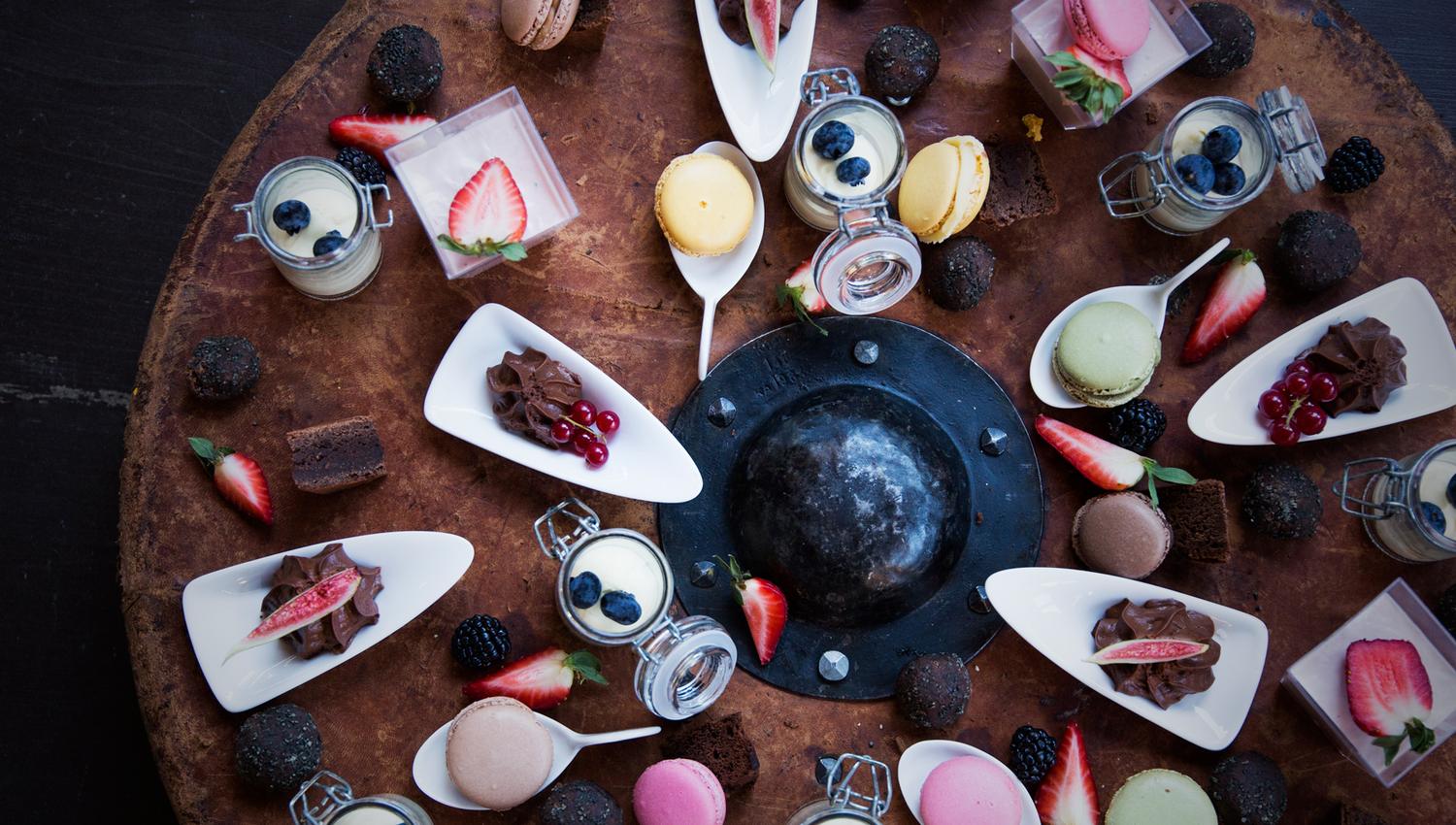 The tapas selection at Stiklestad