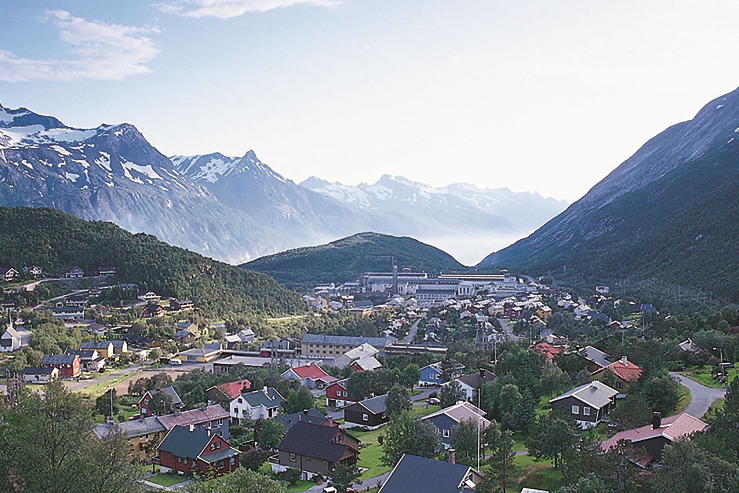 Glomfjord industrial area