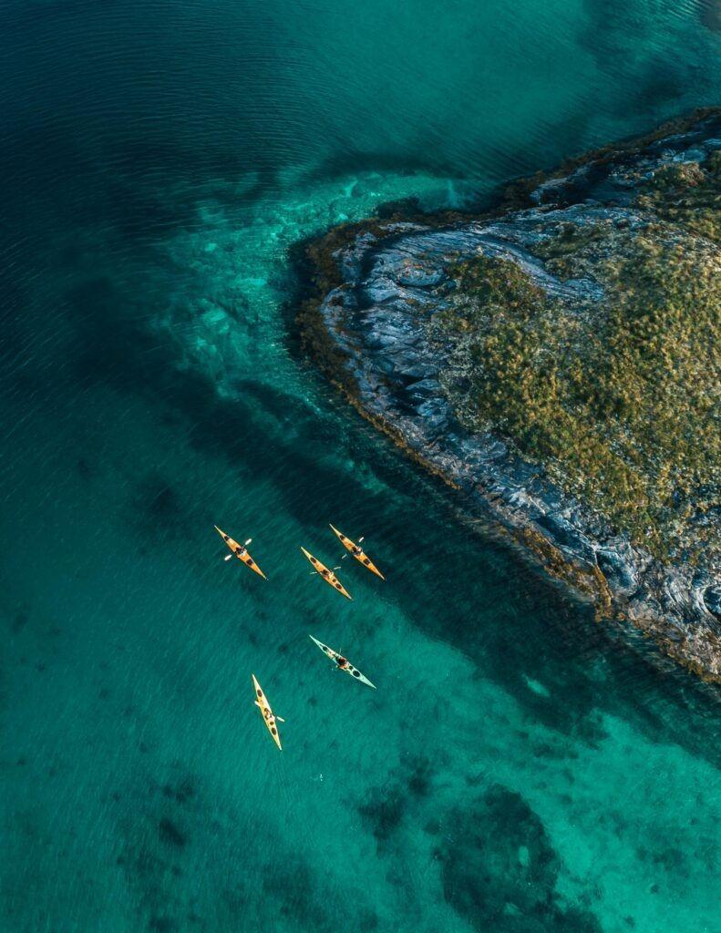Kayaking on the Helgeland coast – Head for the kayaking paradise: STØTT