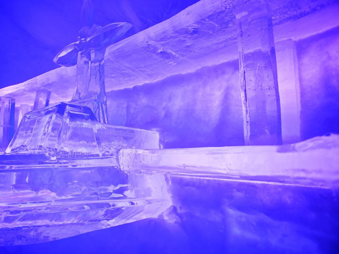 Art made of ice