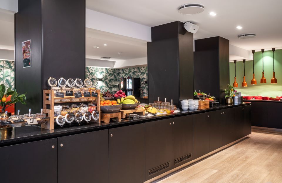 Frokostbuffet.