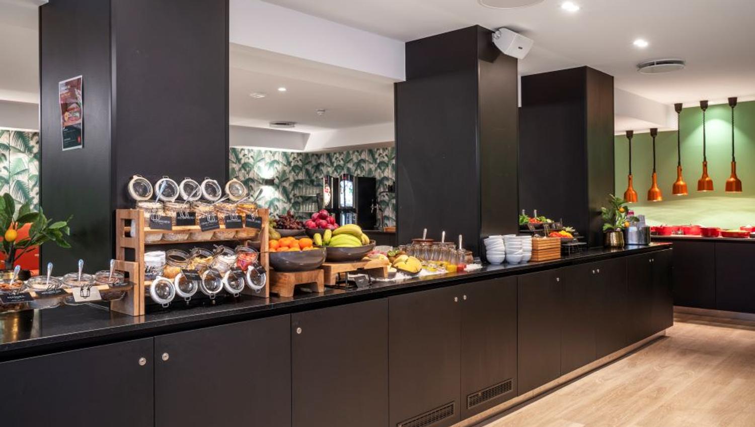 Frokostbuffet.
