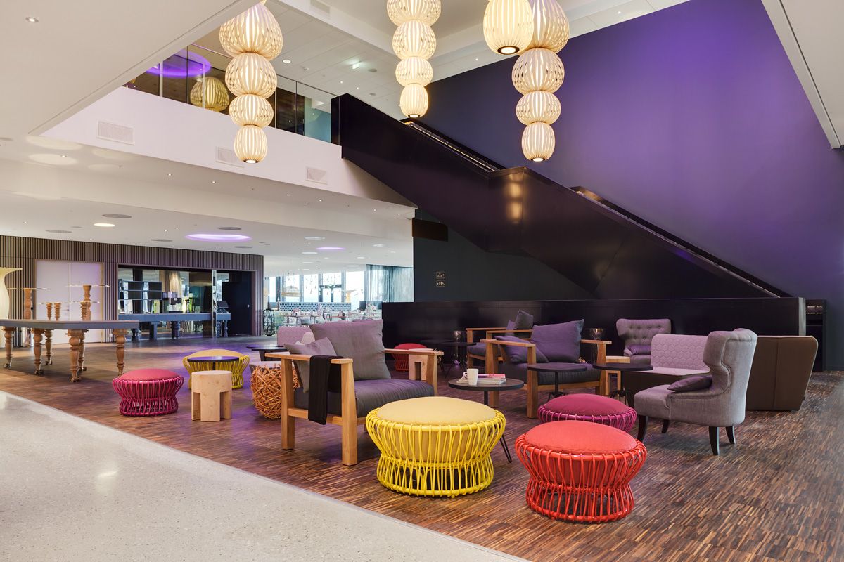lobby with lounge seating