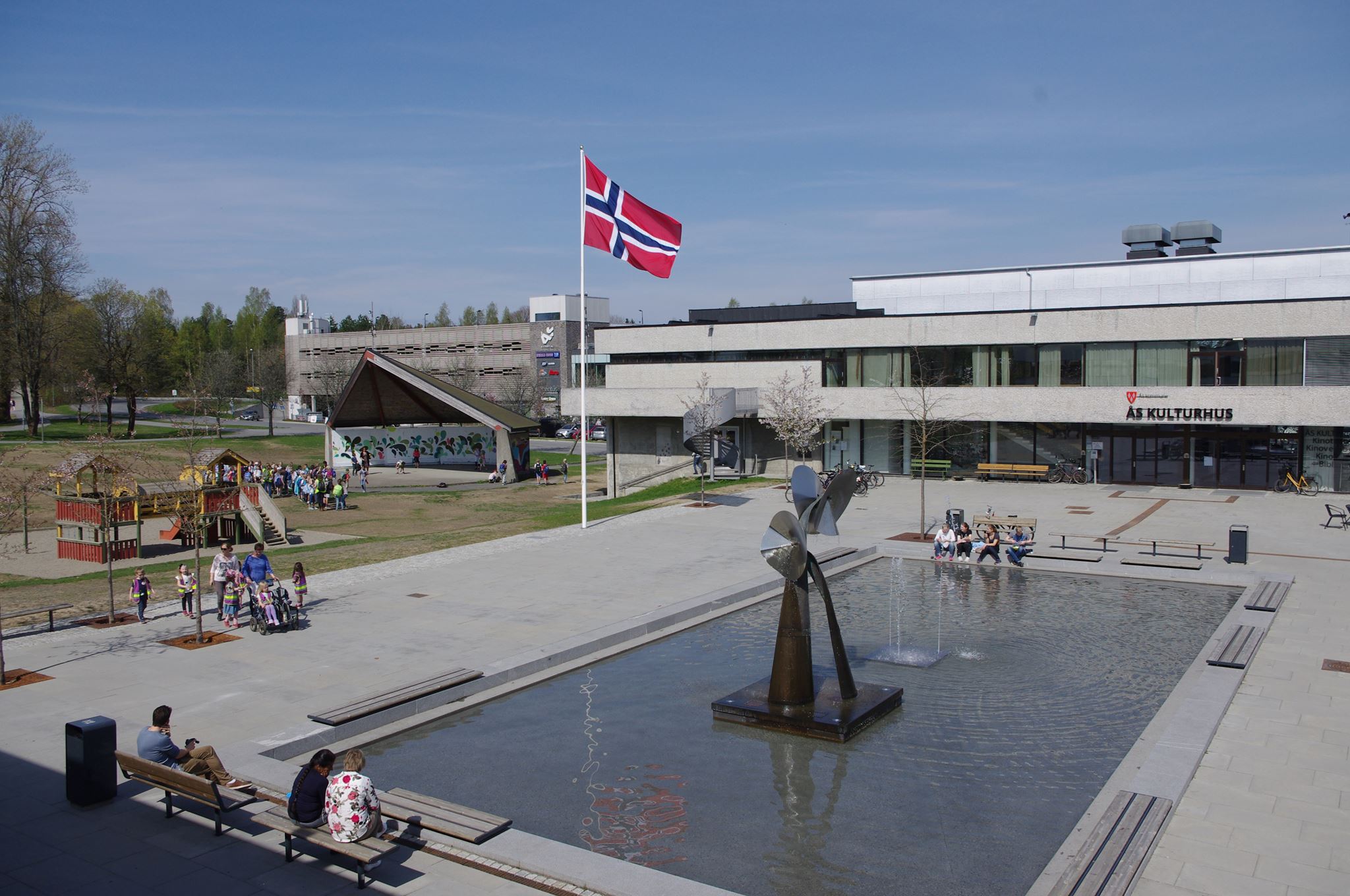 Ås kulturhus sommer