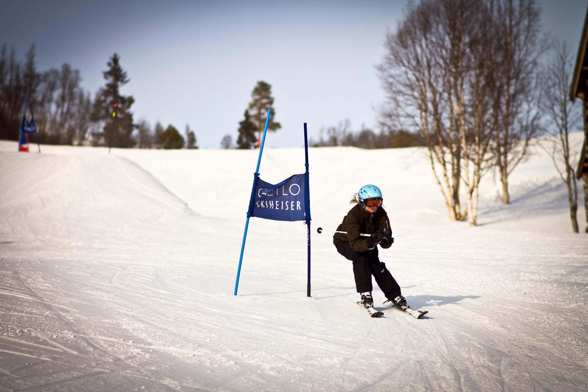 Slalåmrenn på Slaatta
