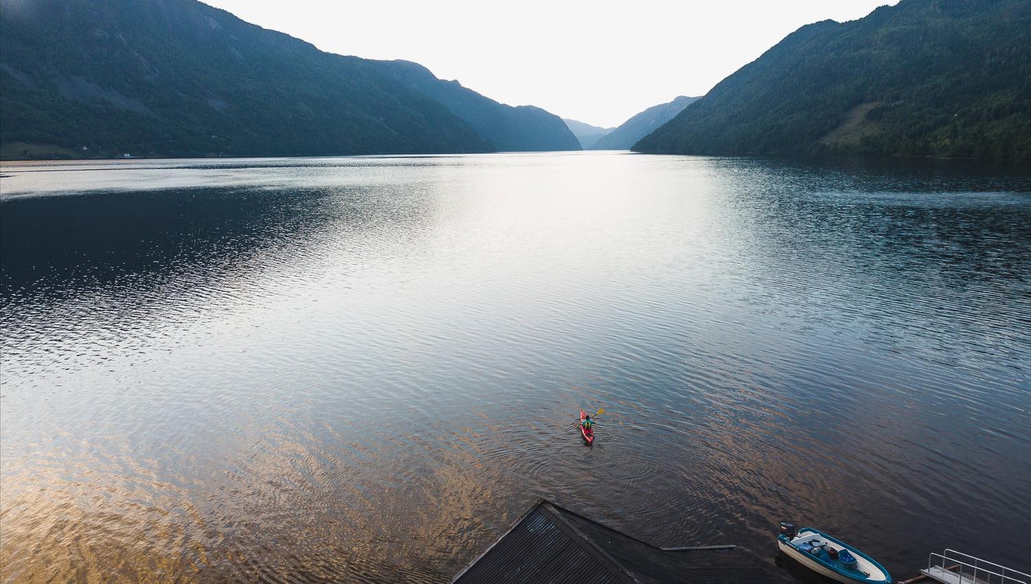 padling på Telemarkskanalen