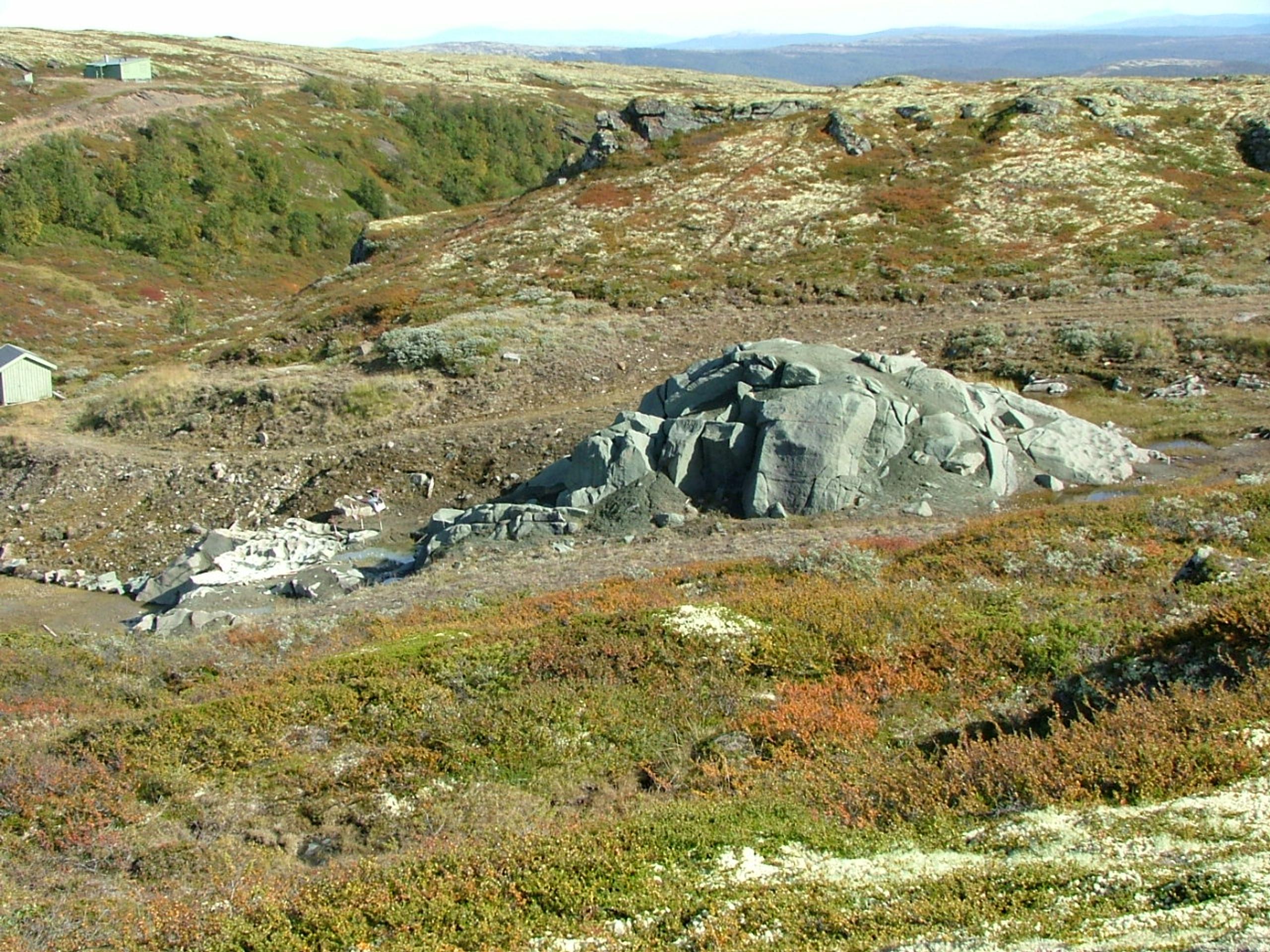 Klebersteinbruddet i Sandbekkdalen