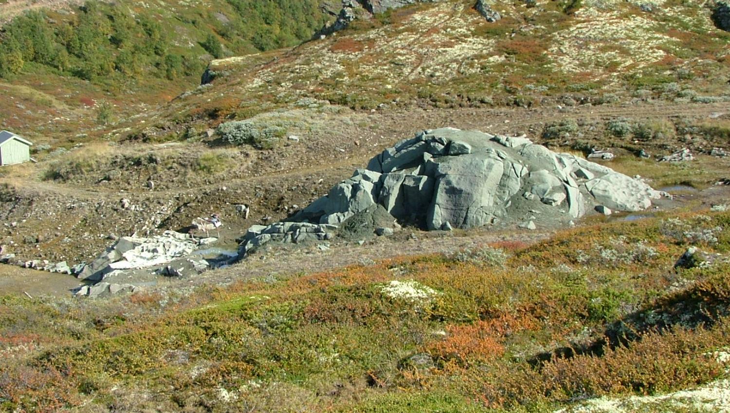 Klebersteinbruddet i Sandbekkdalen