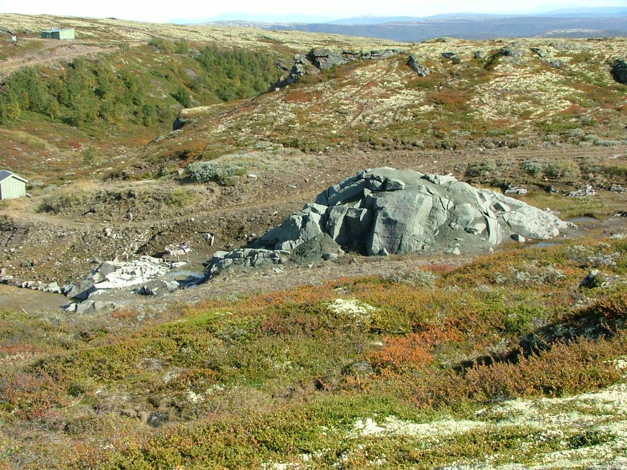 Klebersteinbruddet i Sandbekkdalen