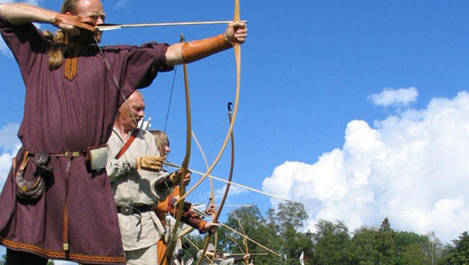 Stiklestadsommer på Stiklestad Nasjonale Kultursenter - Archery competition