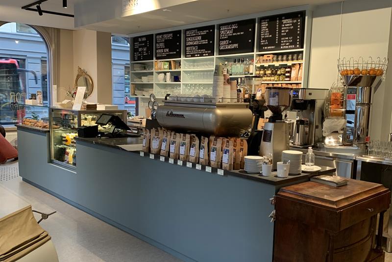 the coffee bar