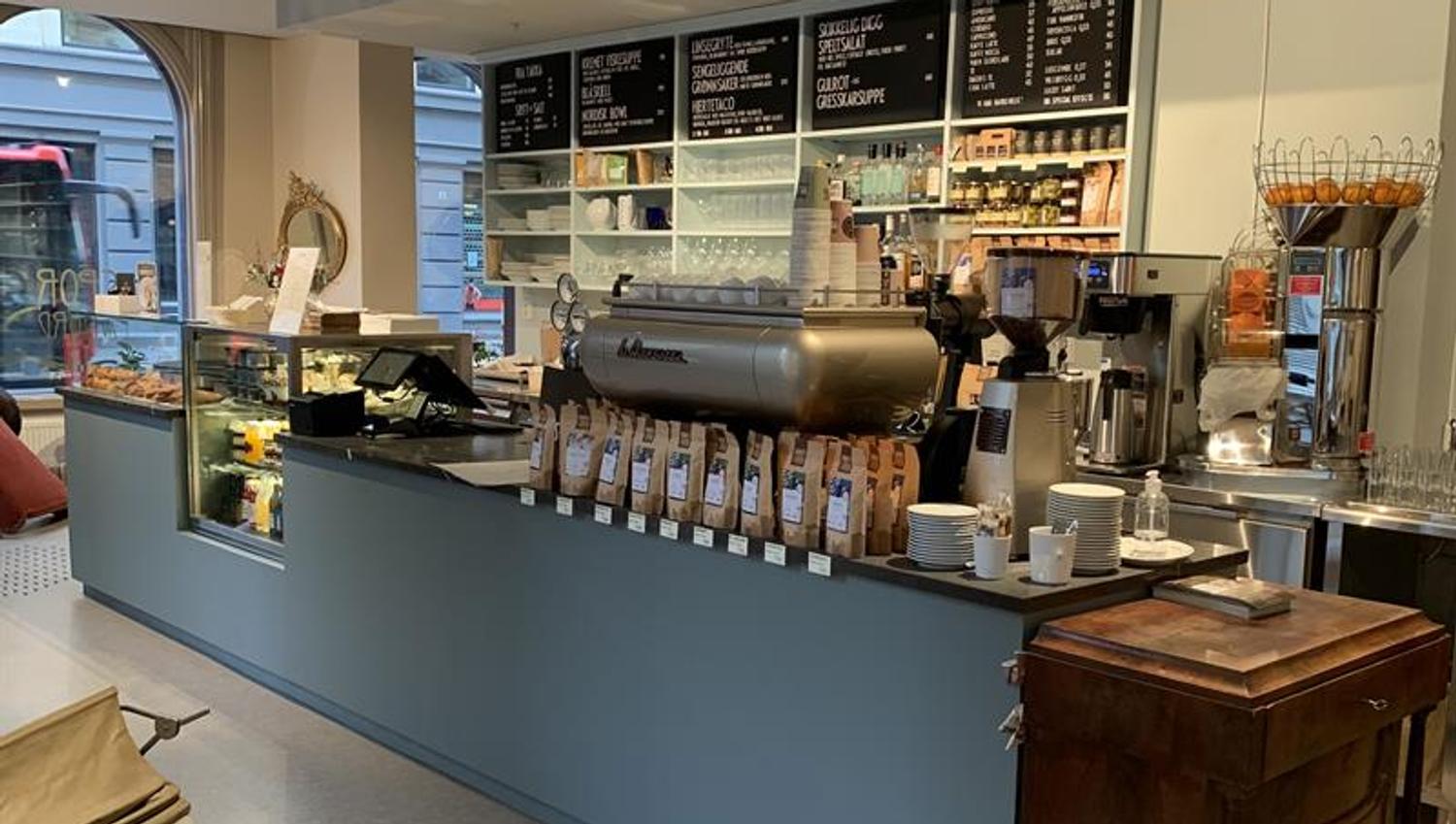 the coffee bar