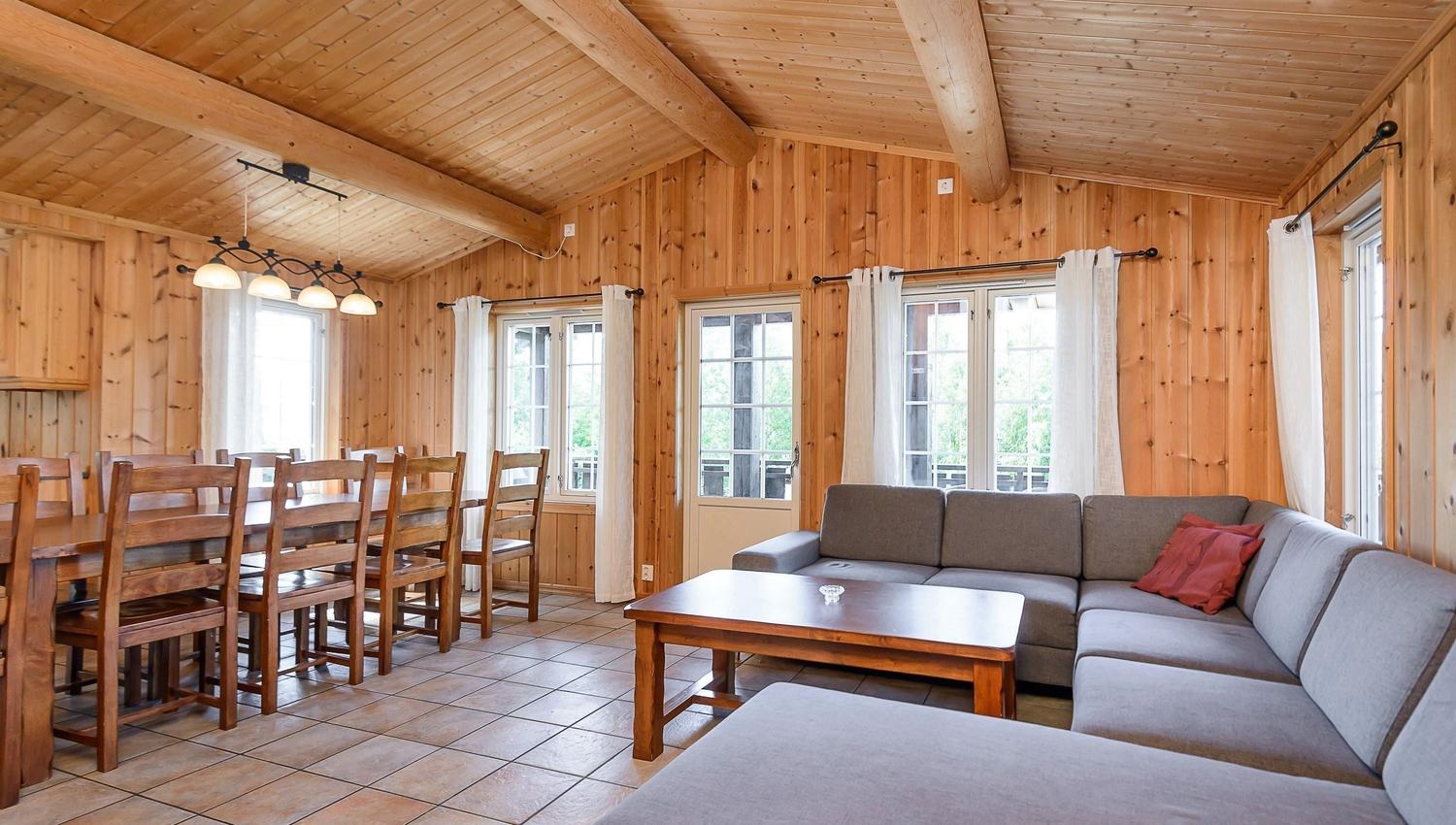 Wohnzimmer Nordlia 12 Hütte