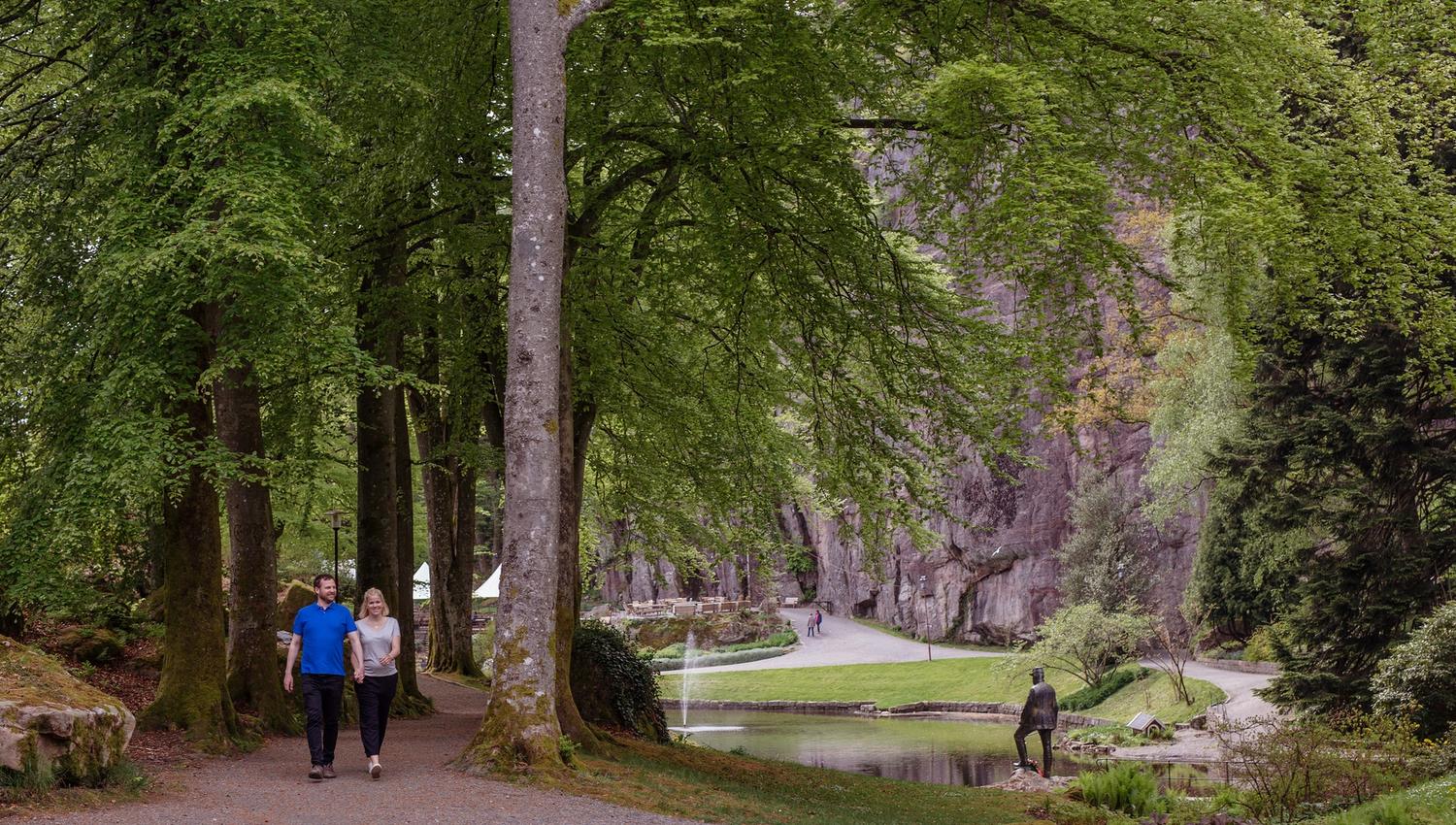 Ravnedalen nature park in Kristiansand