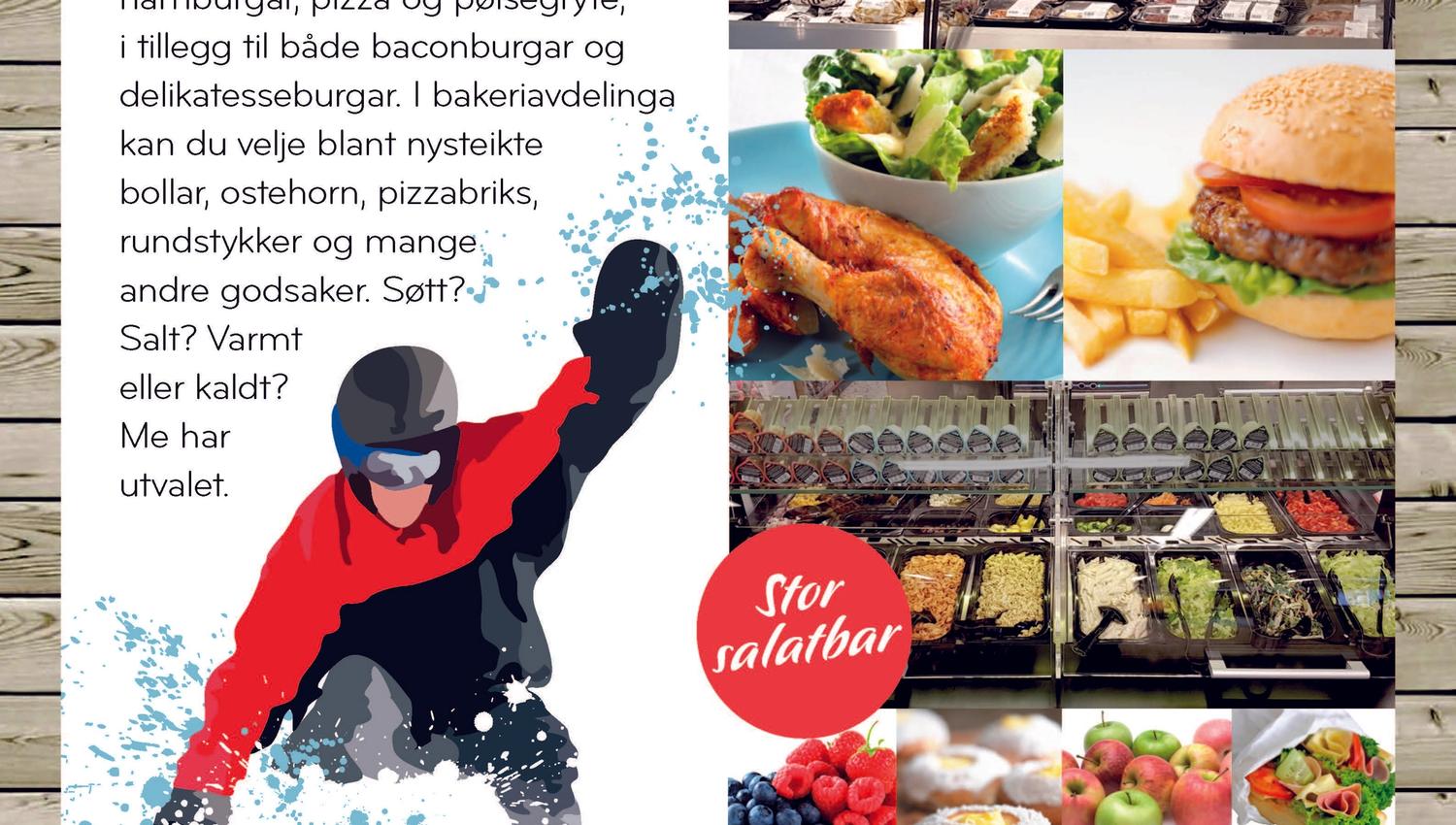 Hot meals, salad bar and freshly baked rolls at SPAR Jondal – a delicious blend of local ingredients and friendly service.