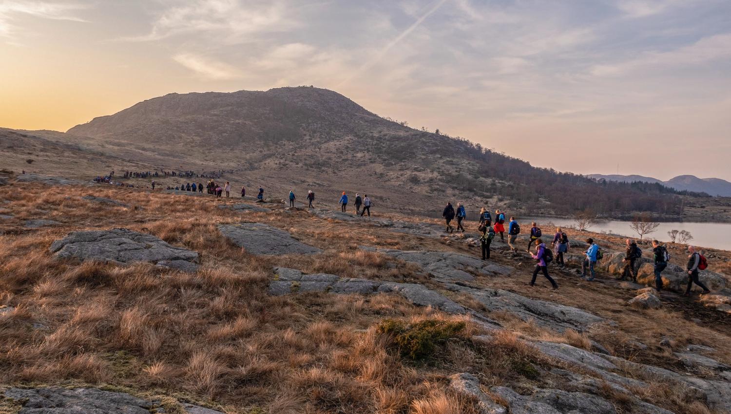 Dalsnuten is one of the most popular hikes in Sandnes