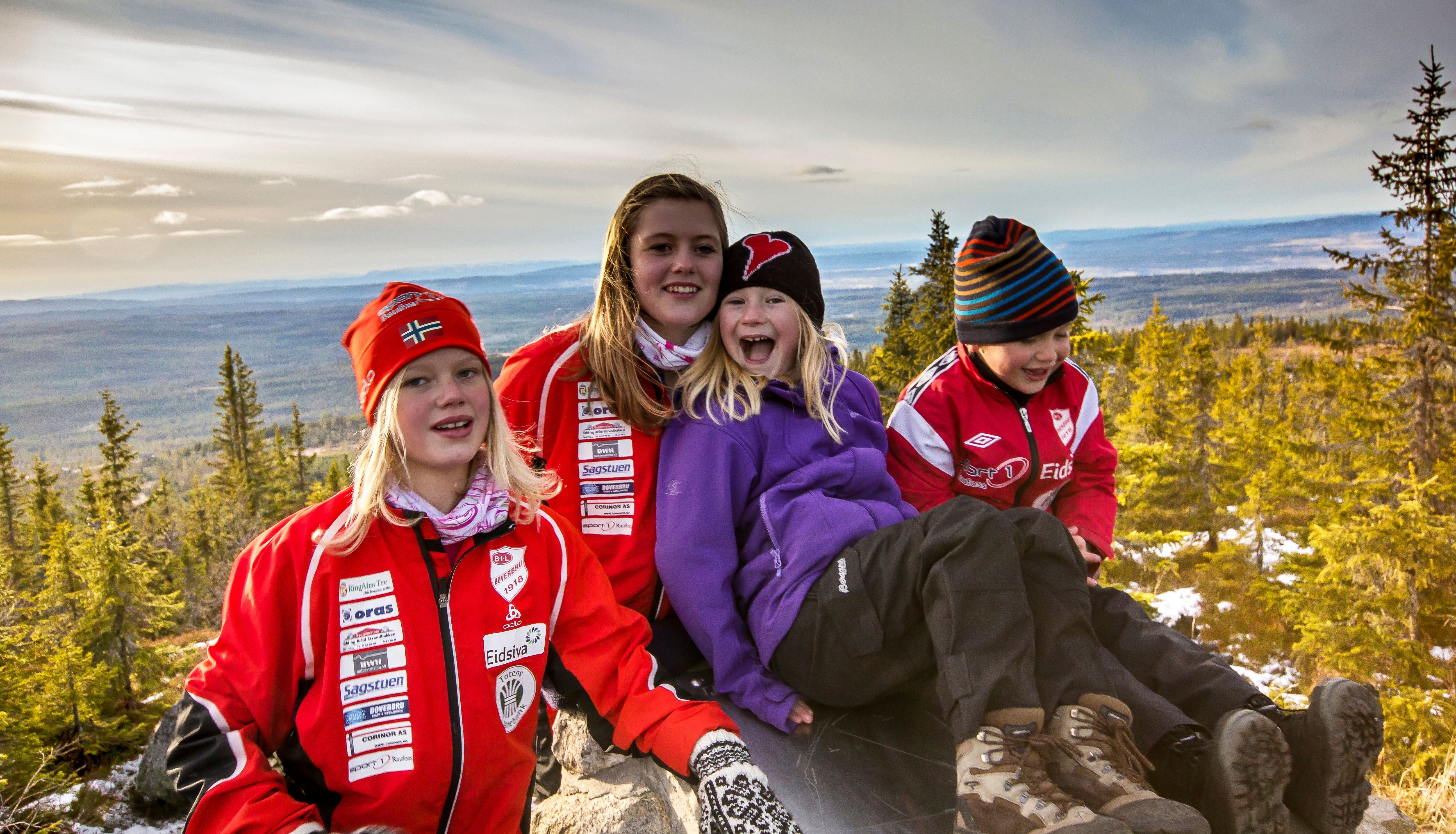 Tjuvåskampen, totenåsen, topptur, toten,