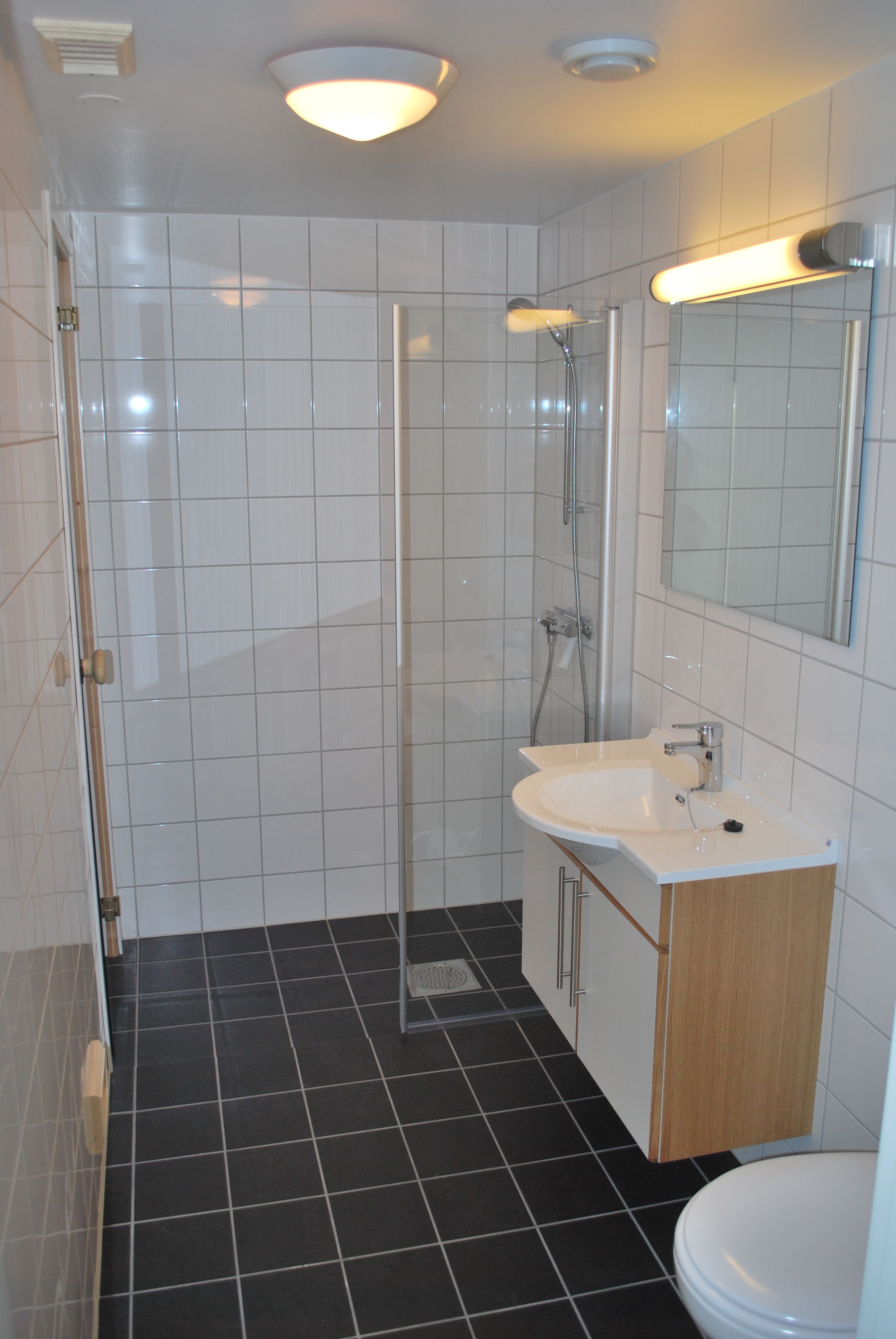 Bathroom in an apartment, Nordseter Fjellpark