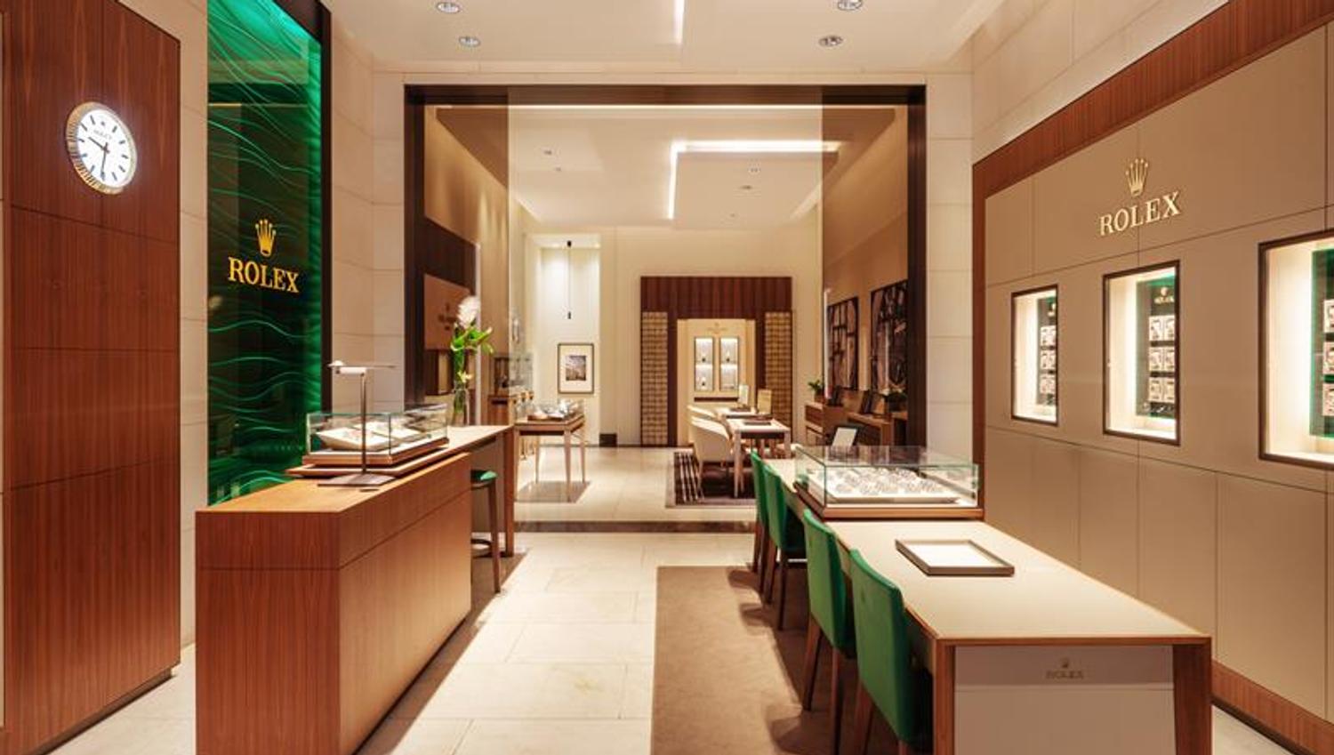 rolex in the store