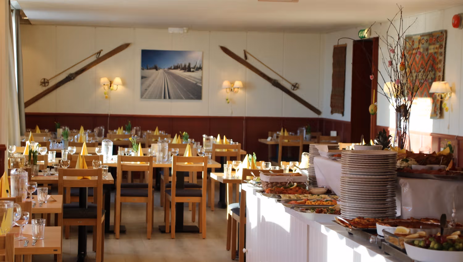 Lillehammer Fjellstue Restaurant Spisestuen