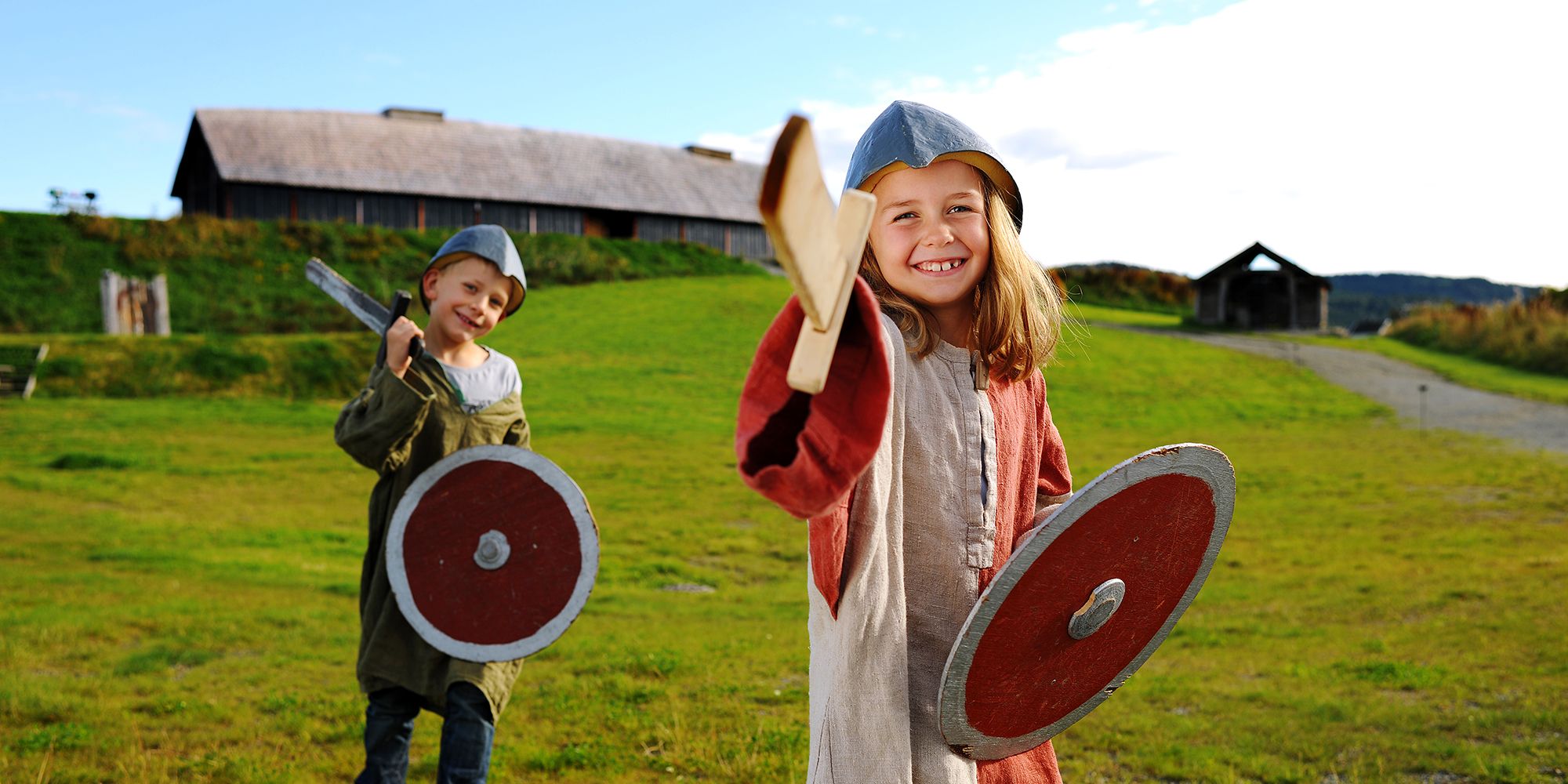 Stiklestadsommer at Stiklestad National Cultural Centre - the viking children Photo: M RUA