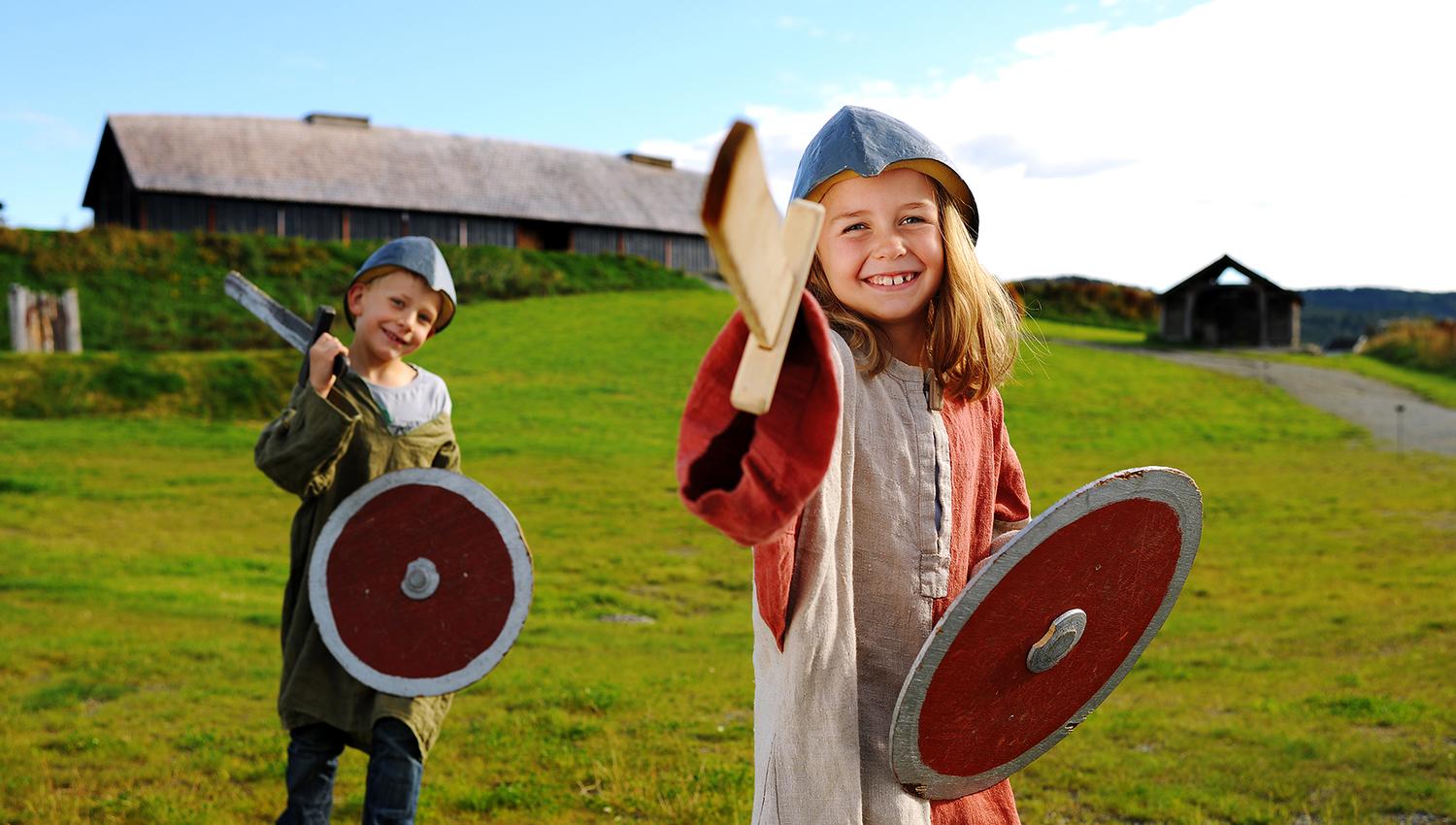 Stiklestadsommer at Stiklestad National Cultural Centre - the viking children Photo: M RUA