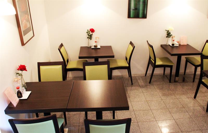 seating inside the restaurant
