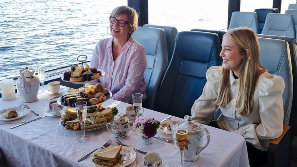 Afternoon tea by the fjord