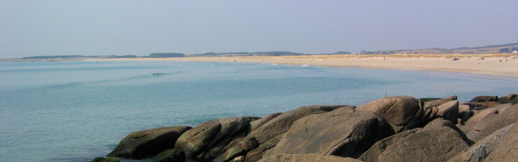 Der Strand von Brusand oder Brusanden, wie er auch genannt wird.