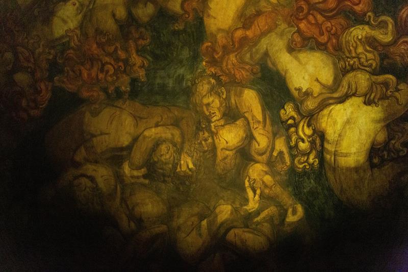 Detail of frescoe.
