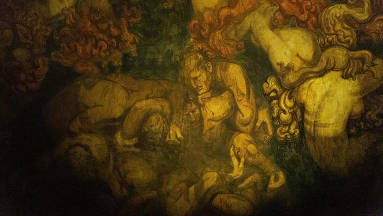 Detail of frescoe.