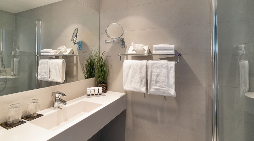 Bad og dusj - Quality Hotel Strand Gjøvik