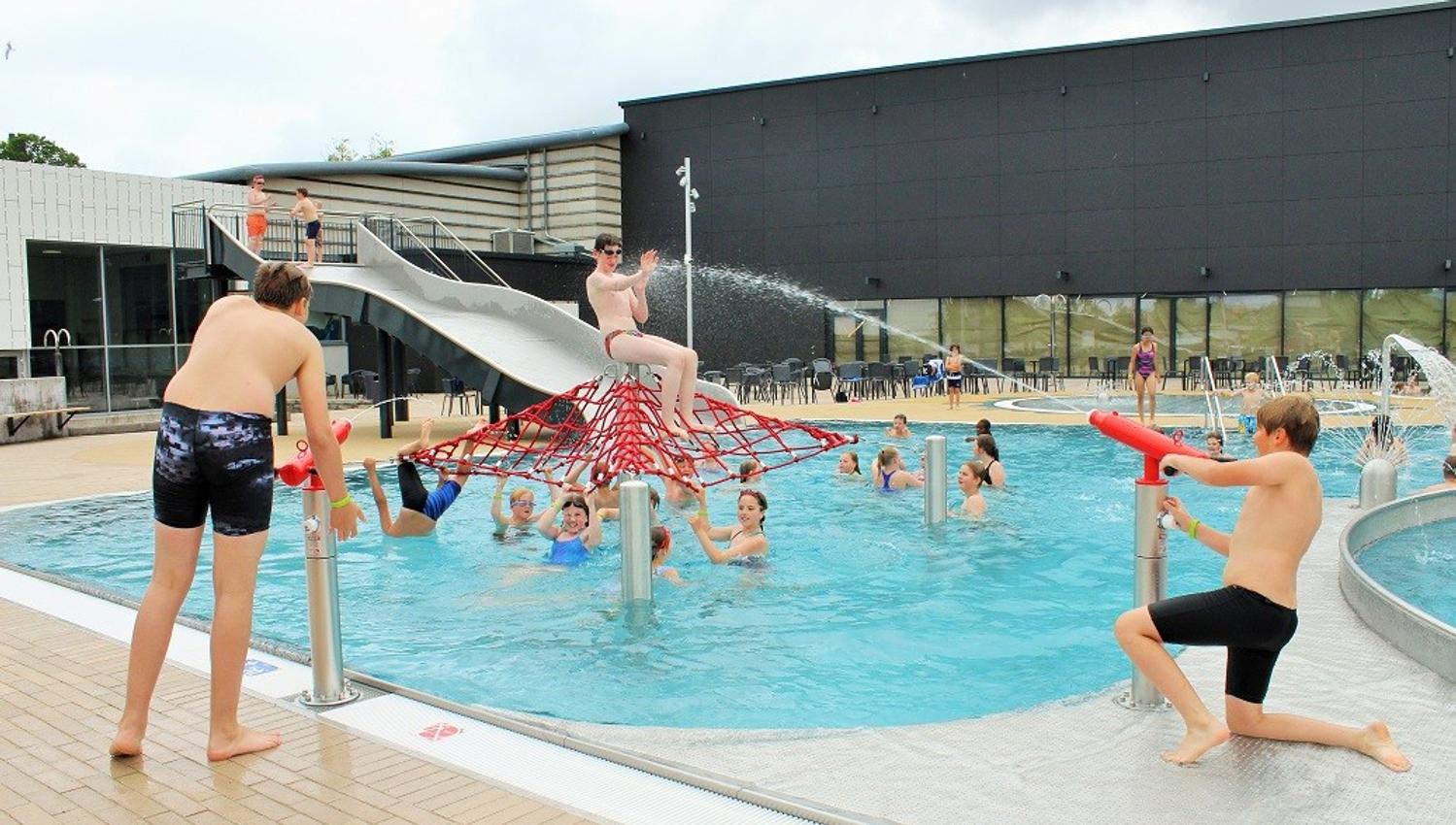Outdoor climbing area