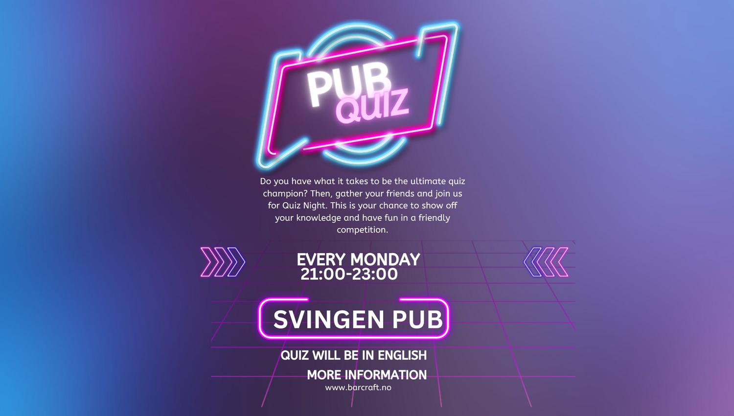 Pubquizplakat