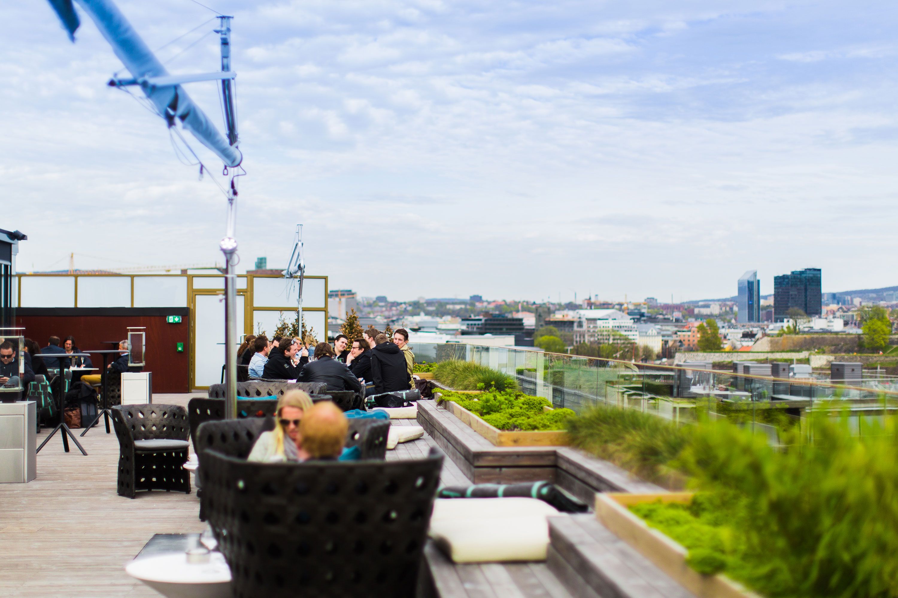 rooftop terrace