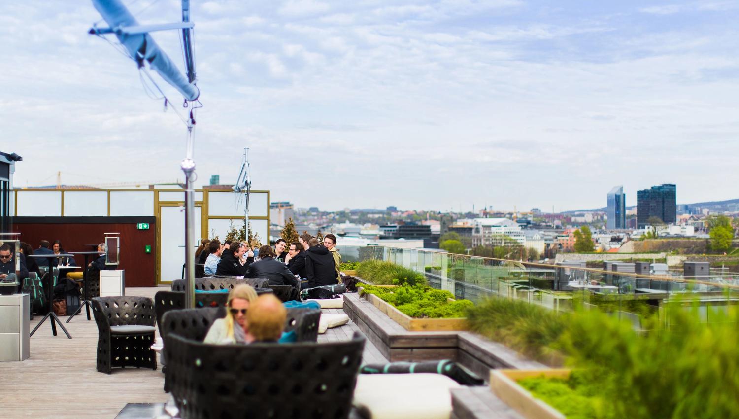 rooftop terrace